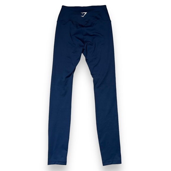 Gymshark Women’s Training Leggings High Waist Navy Blue Small - Picture 5 of 8